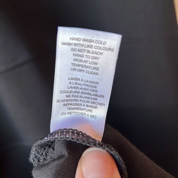 Cleo Silver and Black 3/4 Length Sleeve Dress Size 12 - Picture 11 of 15